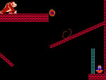 Screenshot of Ichabod's Donkey Kong level