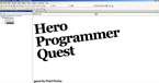 Hero Programmer Quest shot