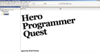 Hero Programmer Quest shot