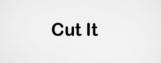 Cut It - a small puzzle game