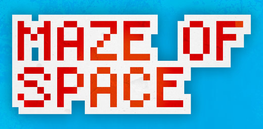 Maze of Space - pixelated adventure